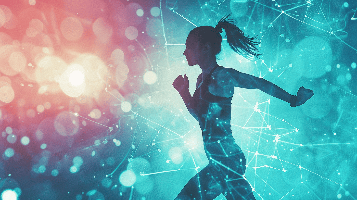 AI providing real-time feedback and monitoring for fitness training.